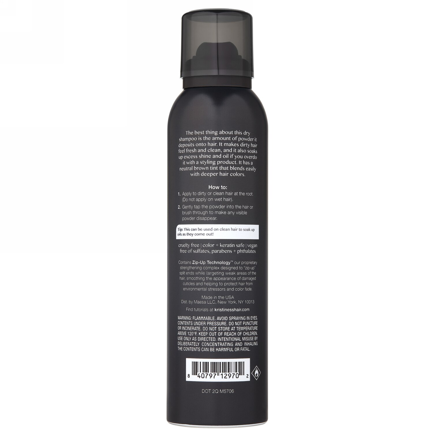 STYLE REVIVING BRUNETTE DRY SHAMPOO  (SHAMPOO EN SECO CON PIGMENTO MARR&Oacute;N NEUTRO)